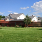 Ландшафтная компания «Садовникъ». Коттеджный поселок «Европа» (Ижевск, 2017)